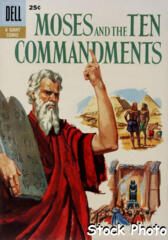 Moses and the Ten Commandments #1 © August 1957